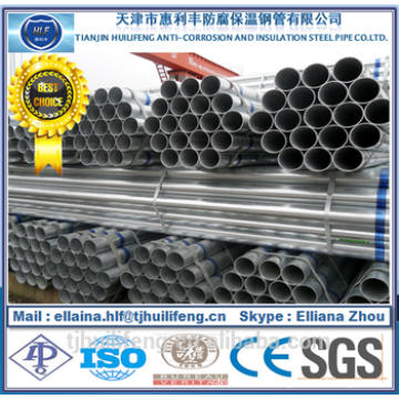 high quality galvanized iron tube price